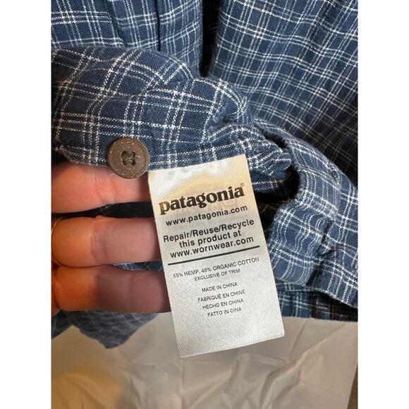 Patagonia Back Step Shirt men’s large - Picture 5 of 7